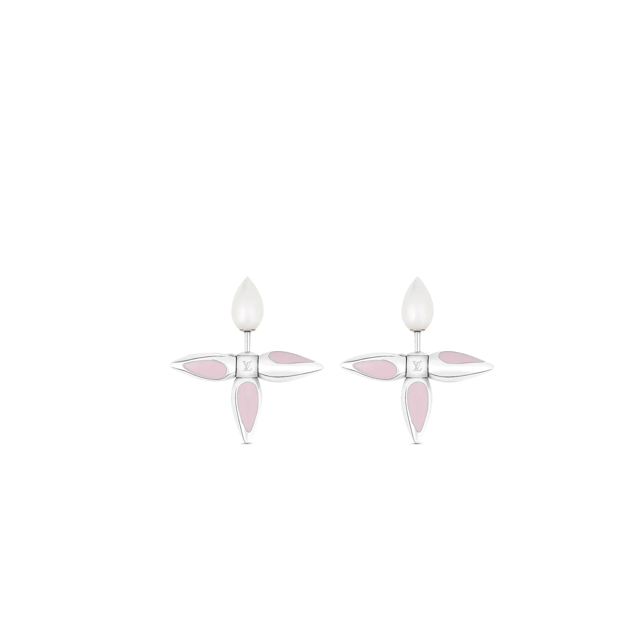 LOUIS-VUITTON-LOUISETTE-EARRINGS-PINK-M00297 LOUIS VUITTON LOUISETTE EARRINGS PINK M00297