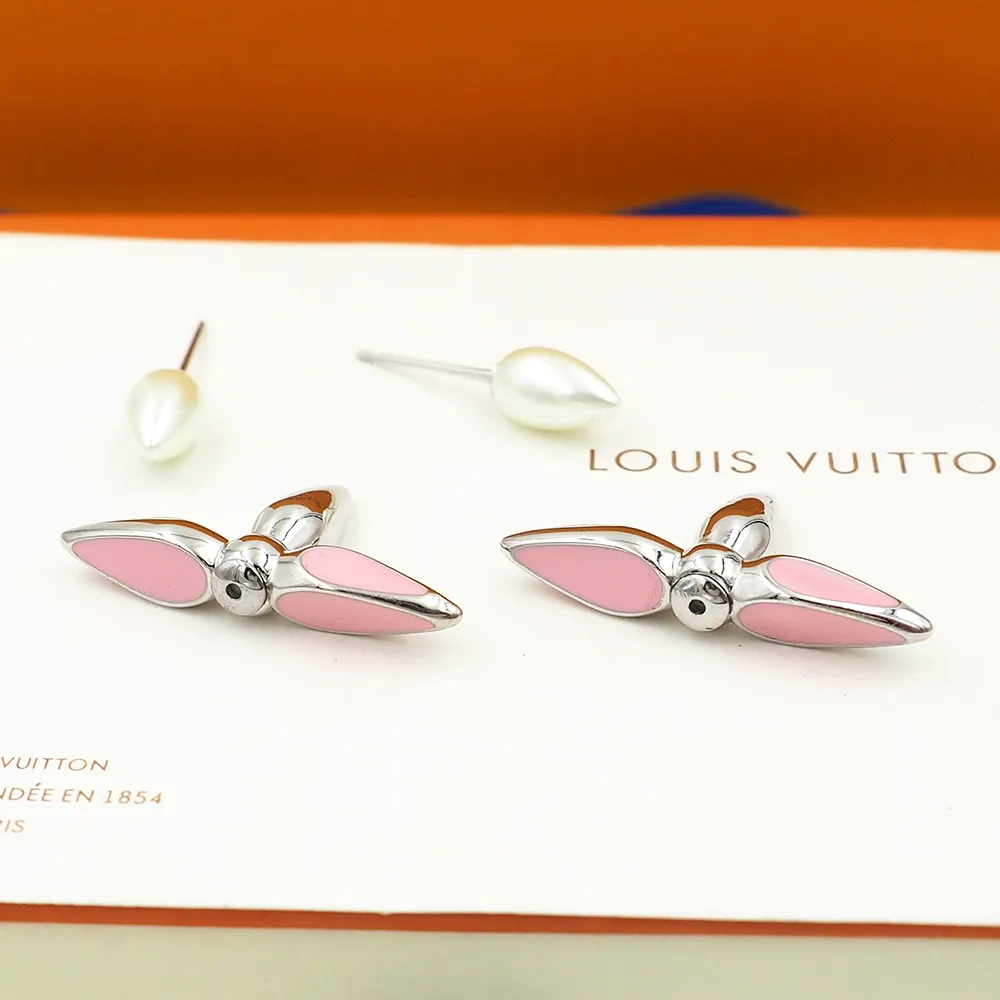 LOUIS-VUITTON-LOUISETTE-EARRINGS-PINK-M00297_5 LOUIS VUITTON LOUISETTE EARRINGS PINK M00297 5