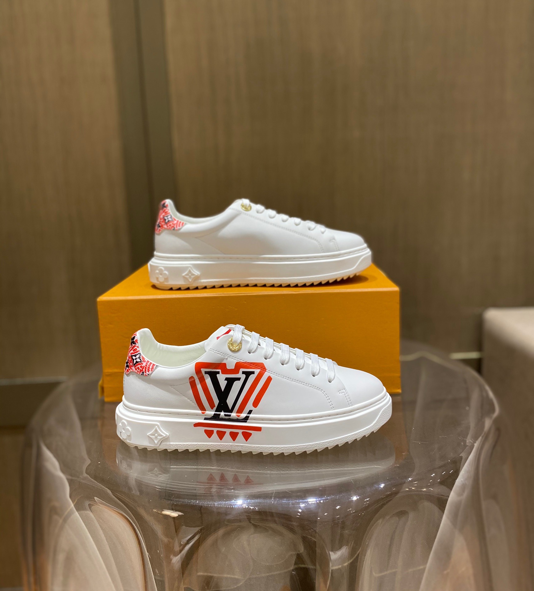 LOUIS-VUITTON-LV-CRAFTY-TIME-OUT-SNEAKER-1A85O6-04 LOUIS VUITTON LV CRAFTY TIME OUT SNEAKER 1A85O6 04