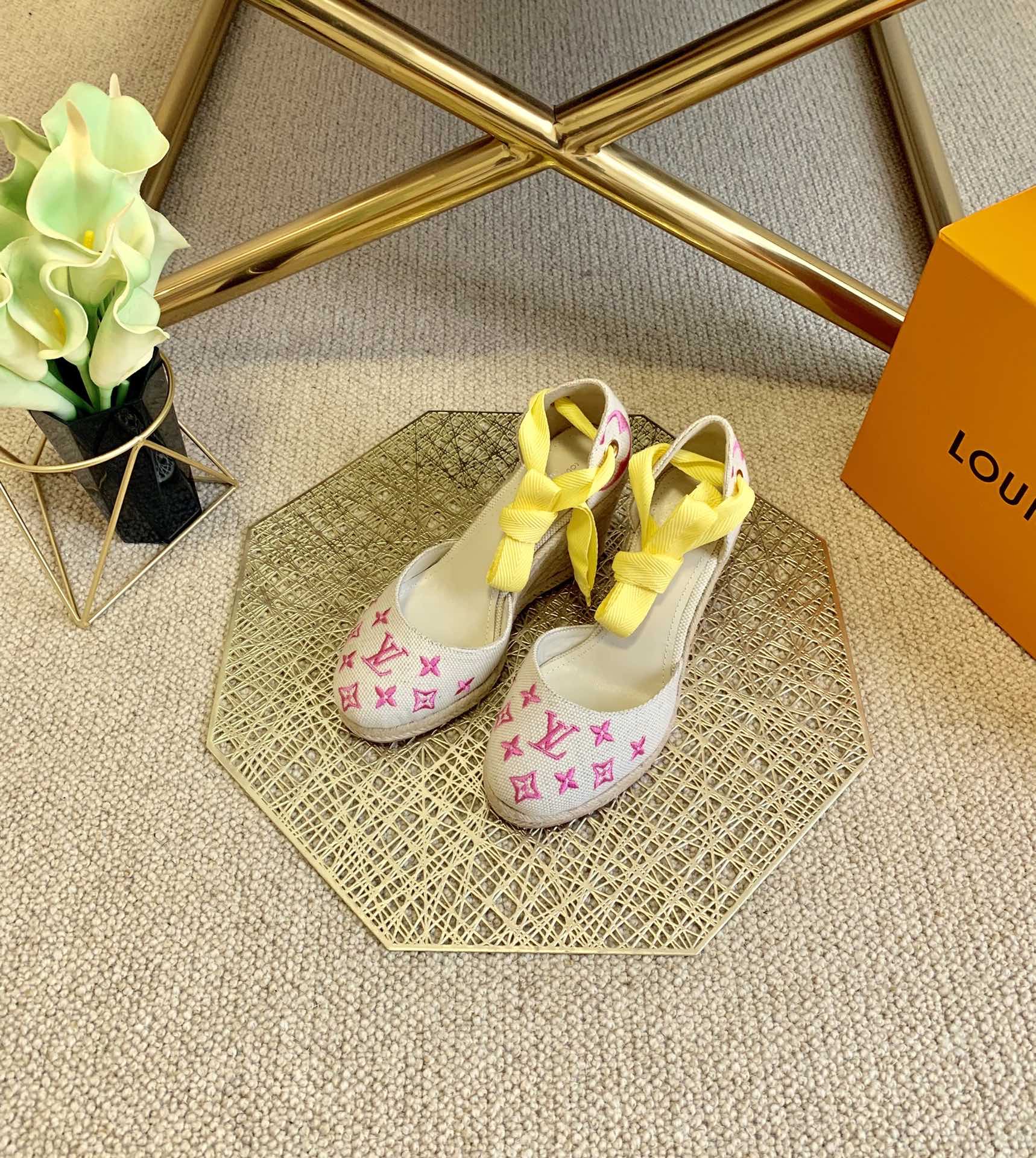 LOUIS-VUITTON-LV-STARBOARD-WEDGE-SANDAL-1A8GL8-03 LOUIS VUITTON LV STARBOARD WEDGE SANDAL 1A8GL8 03