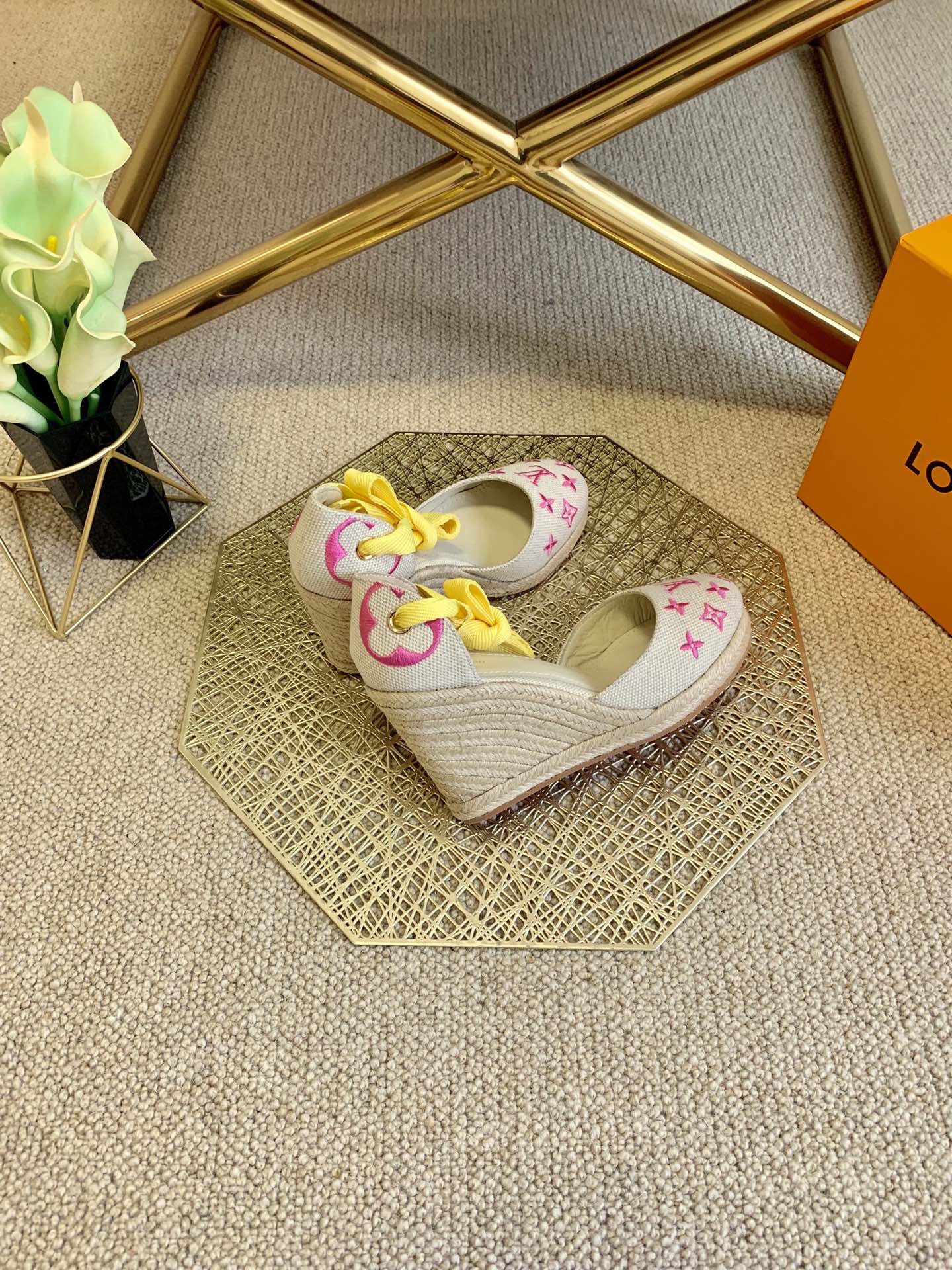 LOUIS-VUITTON-LV-STARBOARD-WEDGE-SANDAL-1A8GL8-04 LOUIS VUITTON LV STARBOARD WEDGE SANDAL 1A8GL8 04