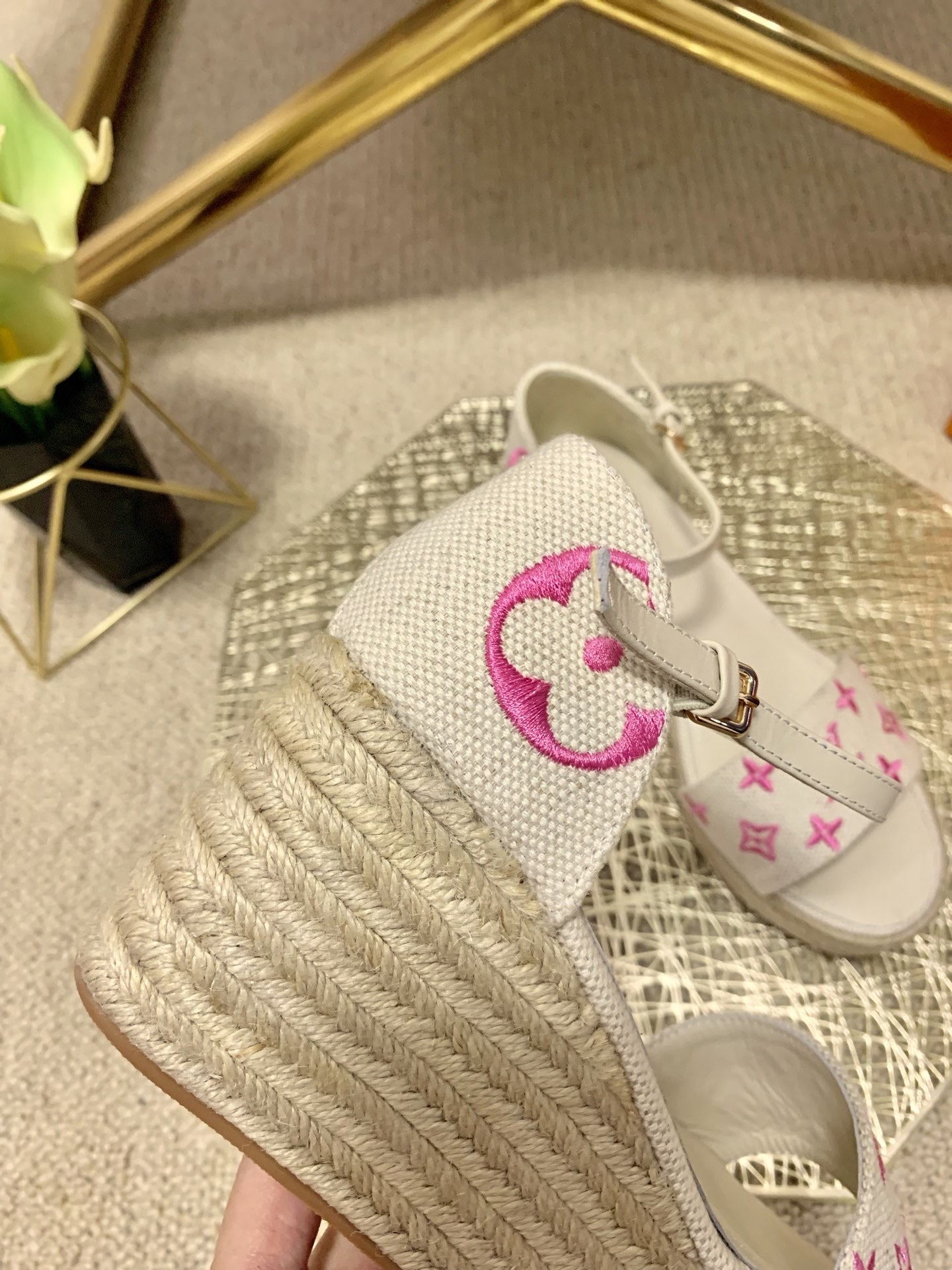 LOUIS-VUITTON-LV-STARBOARD-WEDGE-SANDAL-1A8GOZ-07 LOUIS VUITTON LV STARBOARD WEDGE SANDAL 1A8GOZ 07