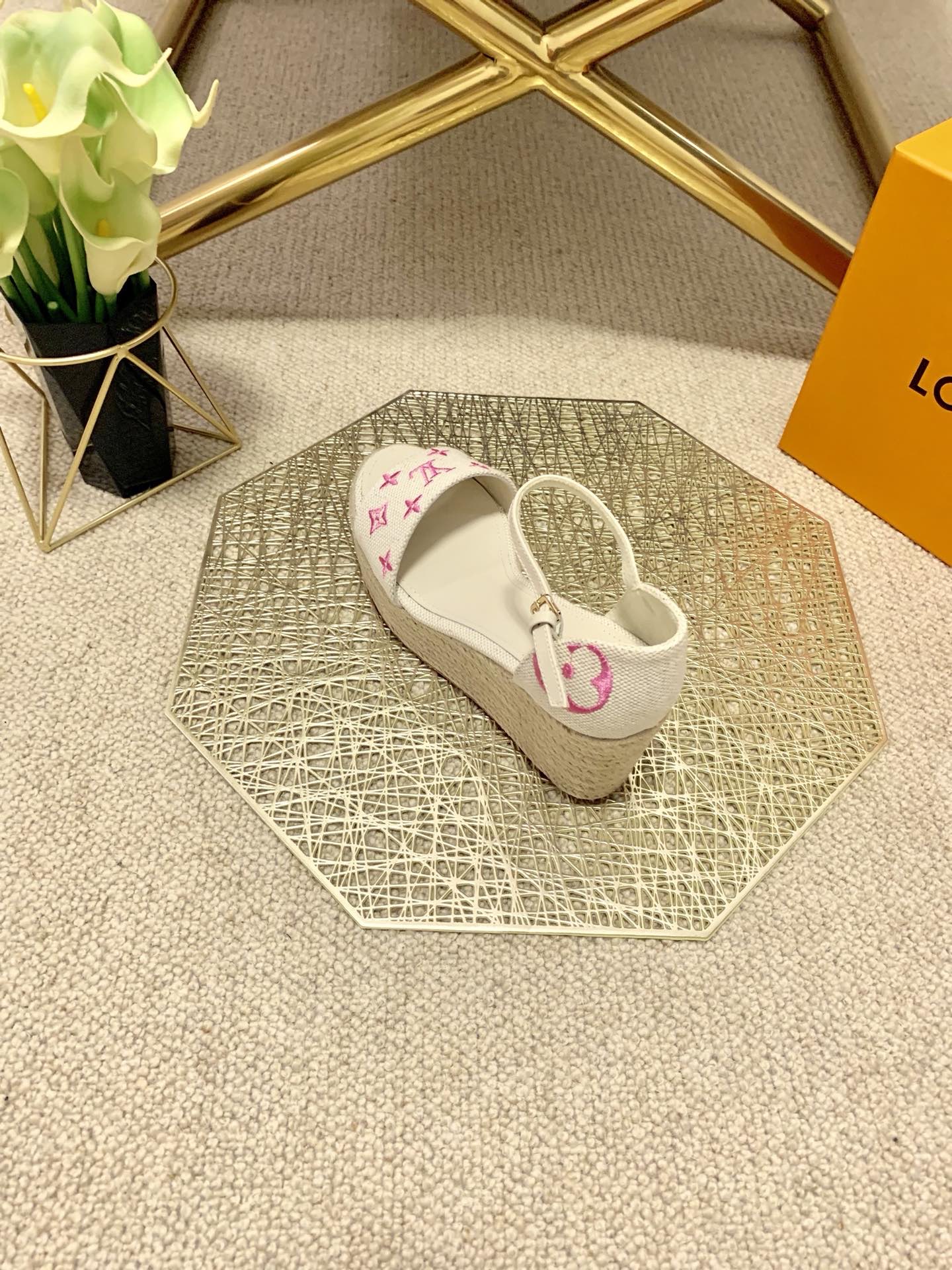 LOUIS-VUITTON-LV-STARBOARD-WEDGE-SANDAL-1A8GOZ-08 LOUIS VUITTON LV STARBOARD WEDGE SANDAL 1A8GOZ 08