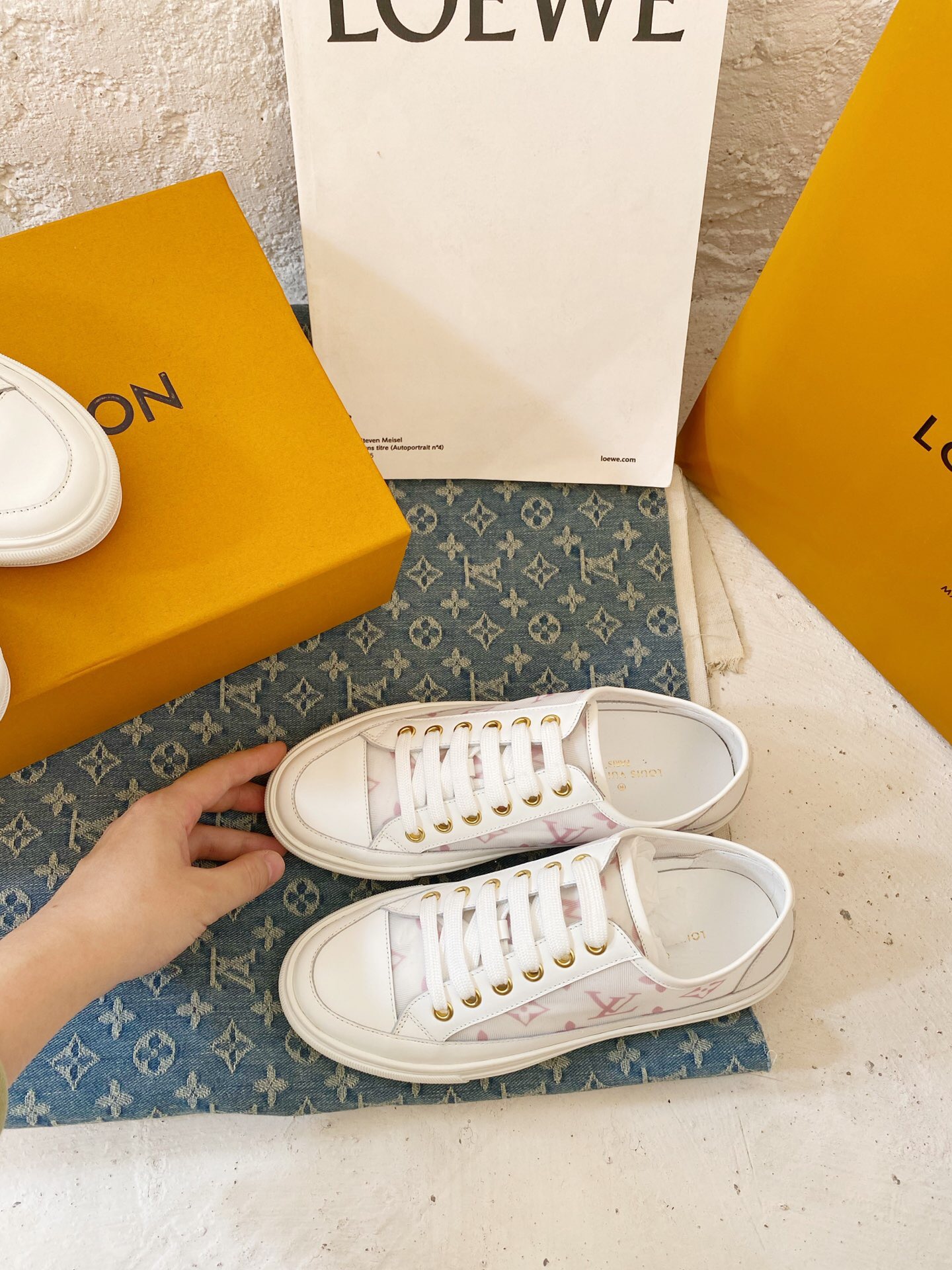 LOUIS-VUITTON-LV-STELLAR-SNEAKER-1A87EM-03 LOUIS VUITTON LV STELLAR SNEAKER 1A87EM 03