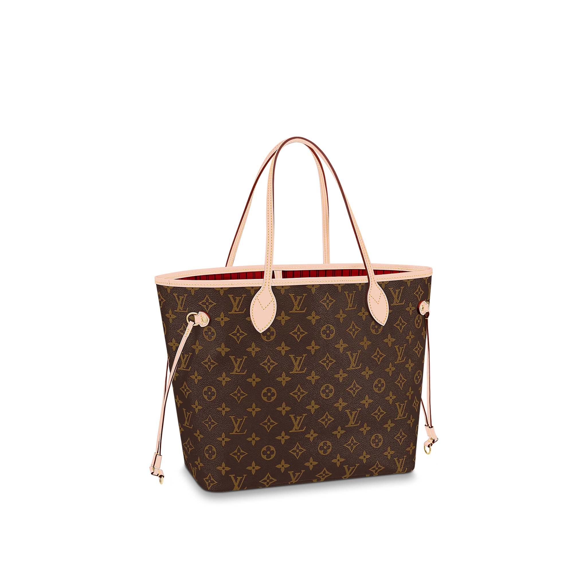 LOUIS VUITTON NEVERFULL MM TOTE BAG MONOGRAM COATED CANVAS M41177 LOUIS VUITTON NEVERFULL MM TOTE BAG MONOGRAM COATED CANVAS M41177