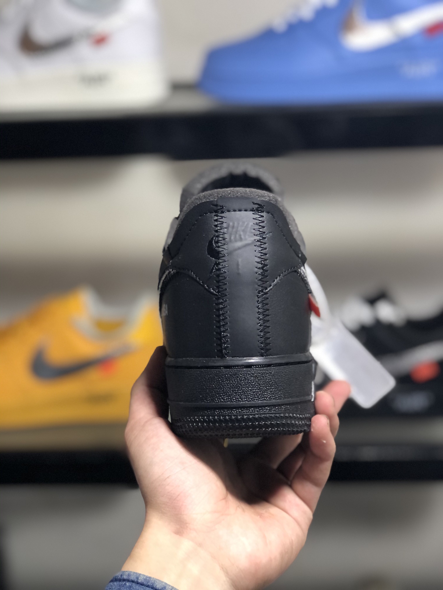 NIKE-AIR-FORCE-1-LOW-'07-VIRGIL-X-MOMA-BLACK-AV5210-001_7 NIKE AIR FORCE 1 LOW 07 VIRGIL X MOMA BLACK AV5210 001 7