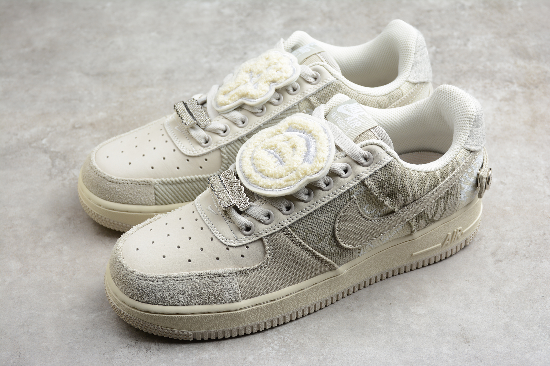 NIKE-AIR-FORCE-1-X-TRAVIS-SCOTT-GREY-WHITE-CN2405-902-07 NIKE AIR FORCE 1 X TRAVIS SCOTT GREY WHITE CN2405 902 07