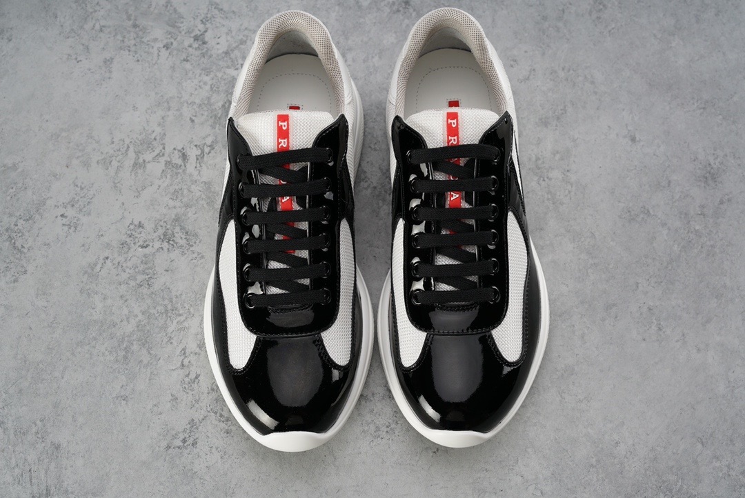 PRADA-AMERICA'S-CUP-SNEAKERS-BLACK-WHITE-4E3400_3L46_F0967-01 PRADA AMERICAS CUP SNEAKERS BLACK WHITE 4E3400 3L46 F0967 01