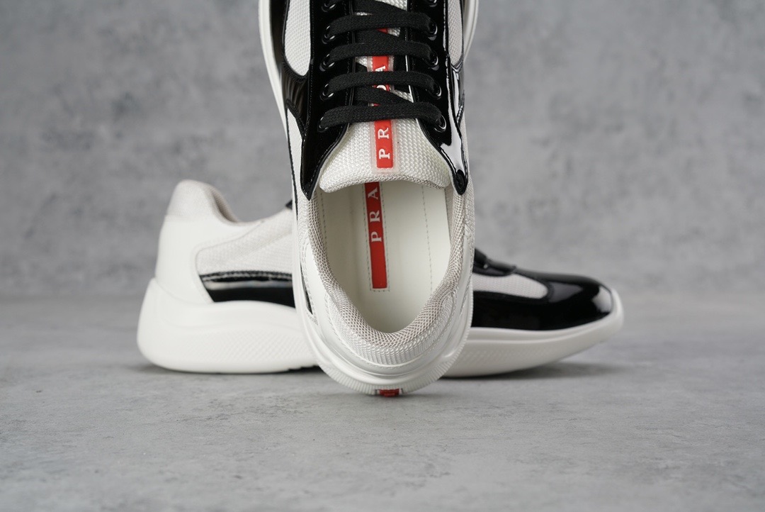 PRADA-AMERICA'S-CUP-SNEAKERS-BLACK-WHITE-4E3400_3L46_F0967-02 PRADA AMERICAS CUP SNEAKERS BLACK WHITE 4E3400 3L46 F0967 02
