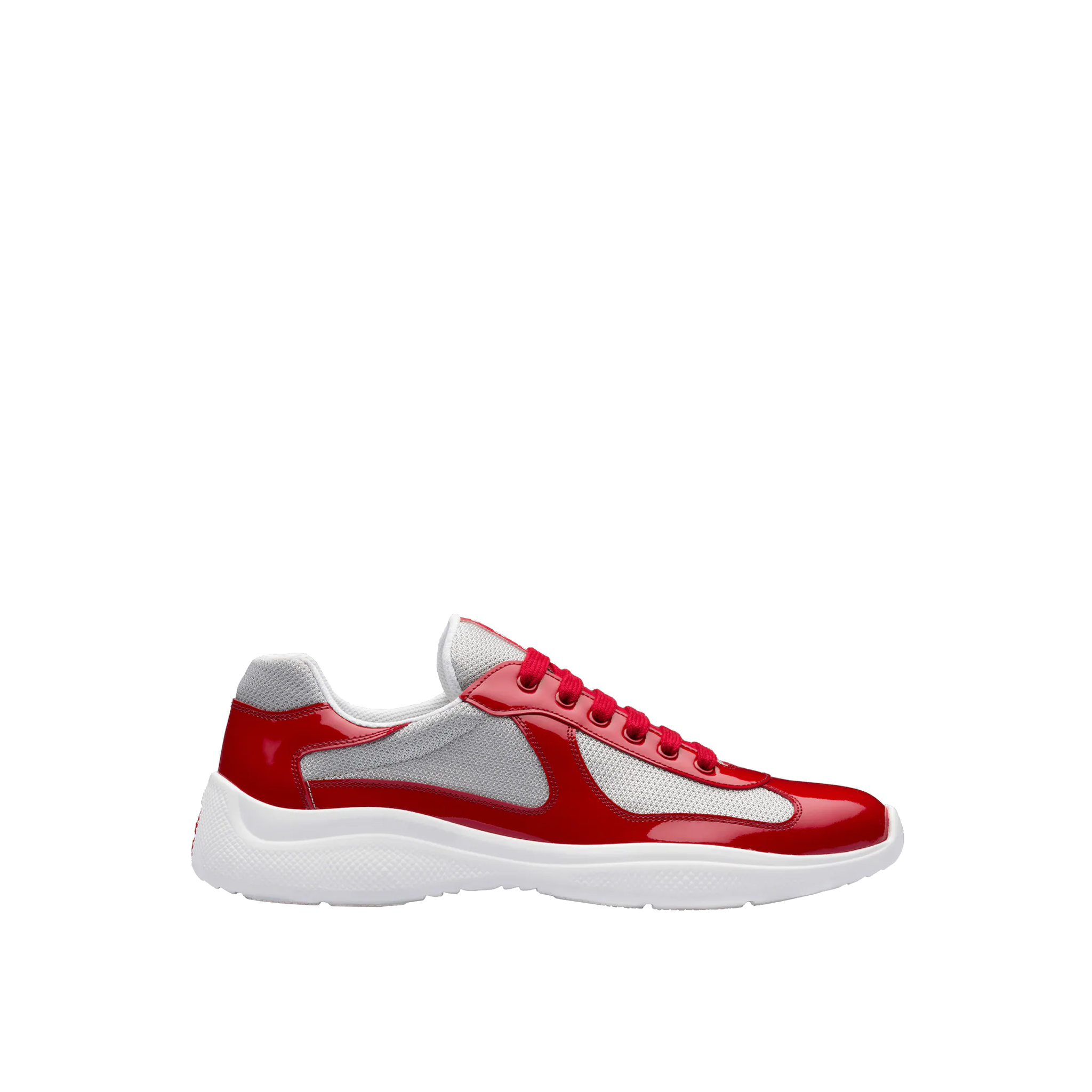 PRADA-AMERICA'S-CUP-SNEAKERS-RED-SILVER-4E3400-ASZ-F0F5C-0 PRADA AMERICAS CUP SNEAKERS RED SILVER 4E3400 ASZ F0F5C 0