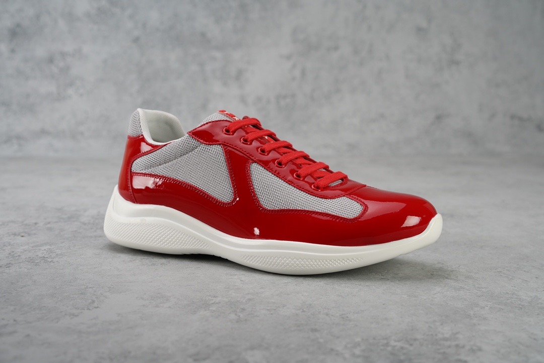 PRADA-AMERICA'S-CUP-SNEAKERS-RED-SILVER-4E3400-ASZ-F0F5C-04 PRADA AMERICAS CUP SNEAKERS RED SILVER 4E3400 ASZ F0F5C 04