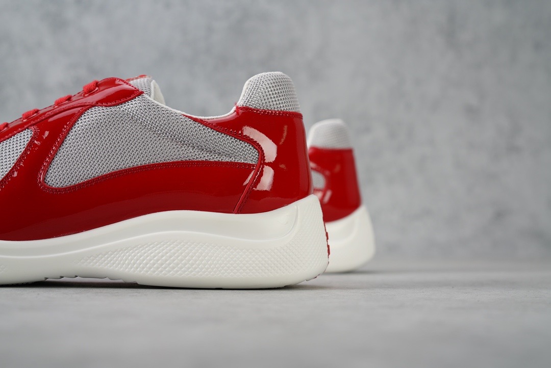 PRADA-AMERICA'S-CUP-SNEAKERS-RED-SILVER-4E3400-ASZ-F0F5C-05 PRADA AMERICAS CUP SNEAKERS RED SILVER 4E3400 ASZ F0F5C 05