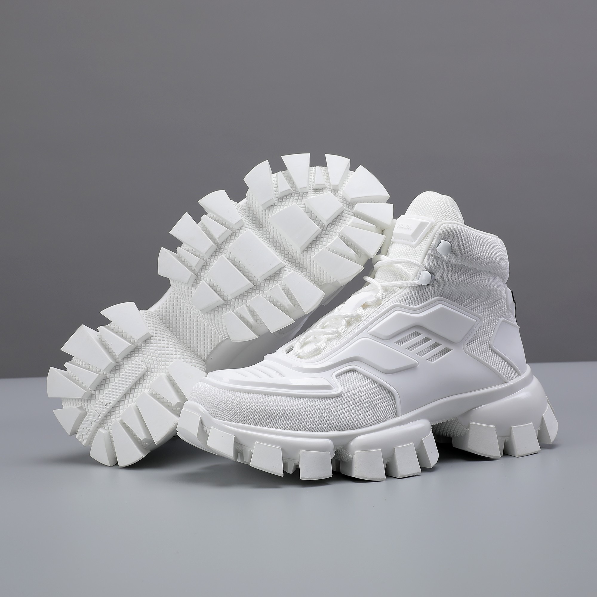 PRADA-CLOUDBUST-THUNDER-KNIT-FABRIC-SNEAKERS-WHITE-1T648M-03 PRADA CLOUDBUST THUNDER KNIT FABRIC SNEAKERS WHITE 1T648M 03