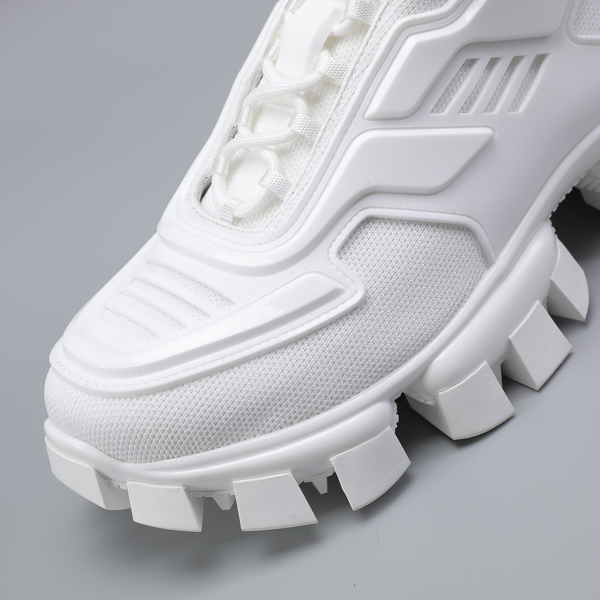 PRADA-CLOUDBUST-THUNDER-KNIT-FABRIC-SNEAKERS-WHITE-1T648M-08 PRADA CLOUDBUST THUNDER KNIT FABRIC SNEAKERS WHITE 1T648M 08