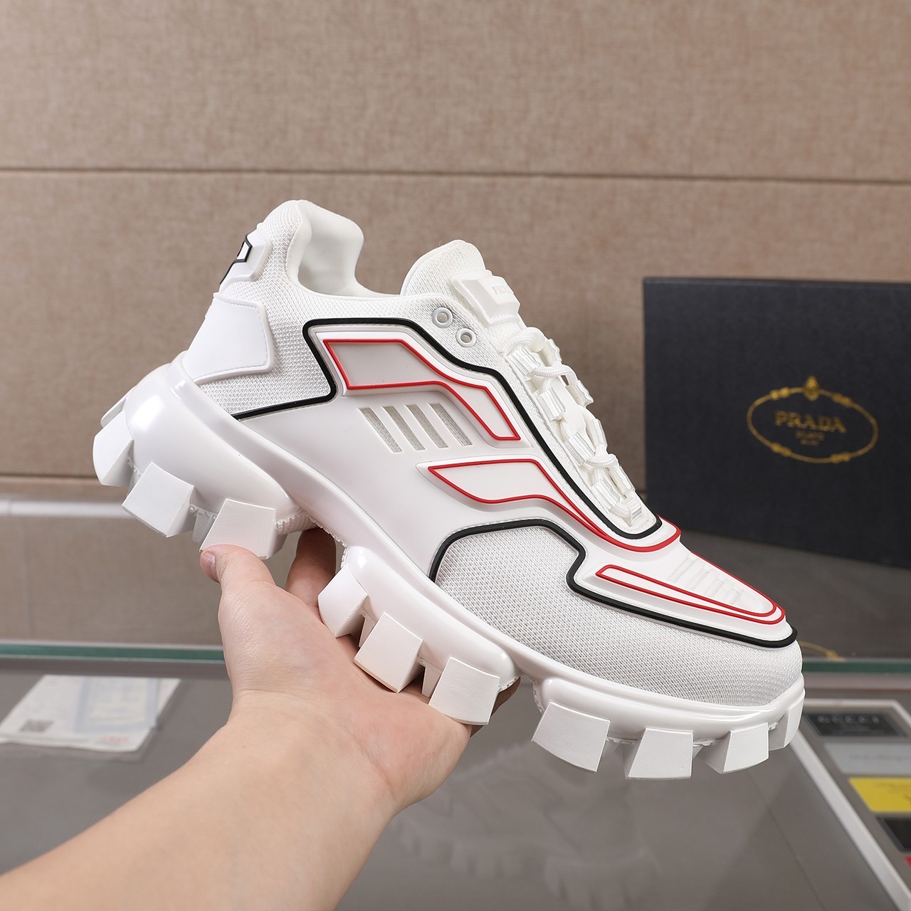 PRADA-CLOUDBUST-THUNDER-SNEAKERS-WHITE-2EG293_3LGN_F0009-07 PRADA CLOUDBUST THUNDER SNEAKERS WHITE 2EG293 3LGN F0009 07
