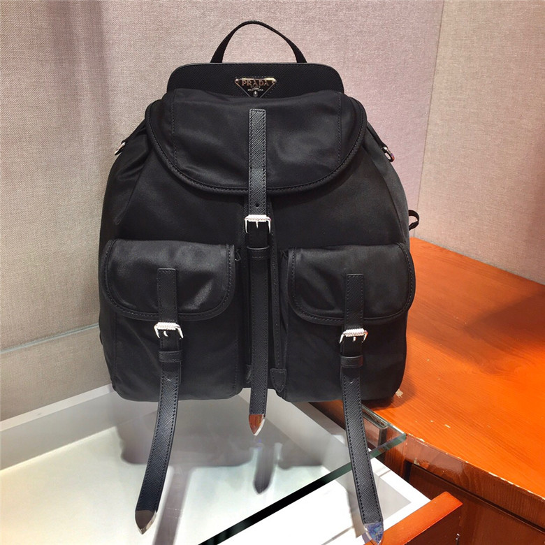 PRADA-NYLON-AND-SAFFIANO-LEATHER-BACKPACK-BLACK-1BZ063_V44_F0002_V_OOH-01 PRADA NYLON AND SAFFIANO LEATHER BACKPACK BLACK 1BZ063 V44 F0002 V OOH 01