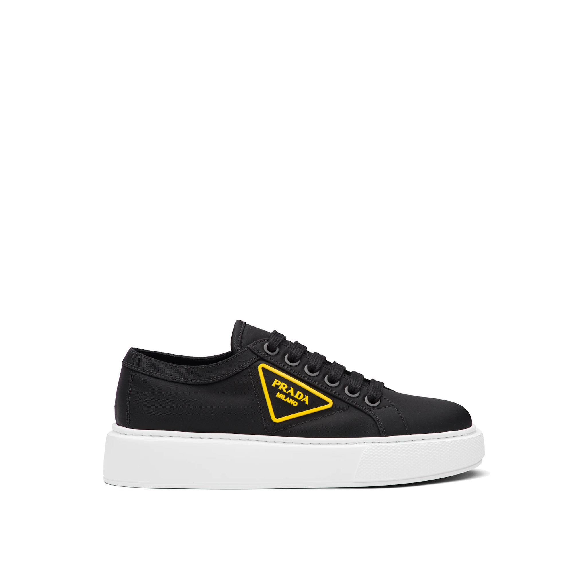 PRADA-NYLON-GABARDINE-SNEAKERS-BLACK-YELLOW-1E245M_W08_F0C5Z_F_045-0 PRADA NYLON GABARDINE SNEAKERS BLACK YELLOW 1E245M W08 F0C5Z F 045 0