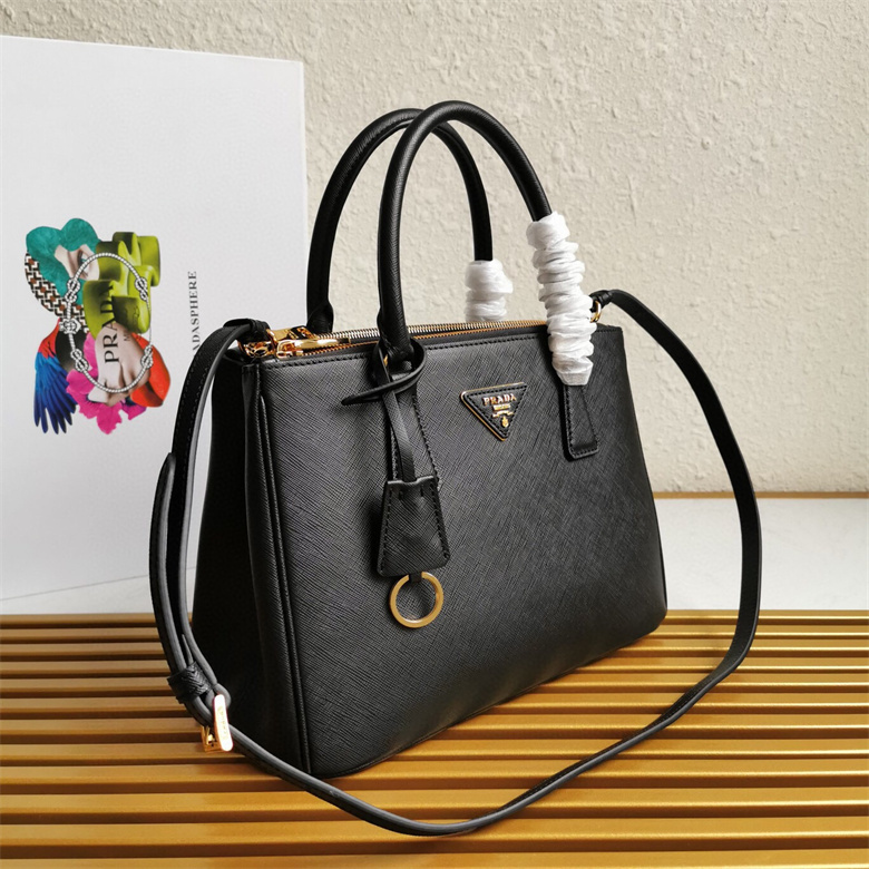 PRADA-PRADA-GALLERIA-SAFFIANO-LEATHER-MEDIUM-BAG-BLACK-1BA863_NZV_F0002_V_OOO-02 PRADA PRADA GALLERIA SAFFIANO LEATHER MEDIUM BAG BLACK 1BA863 NZV F0002 V OOO 02
