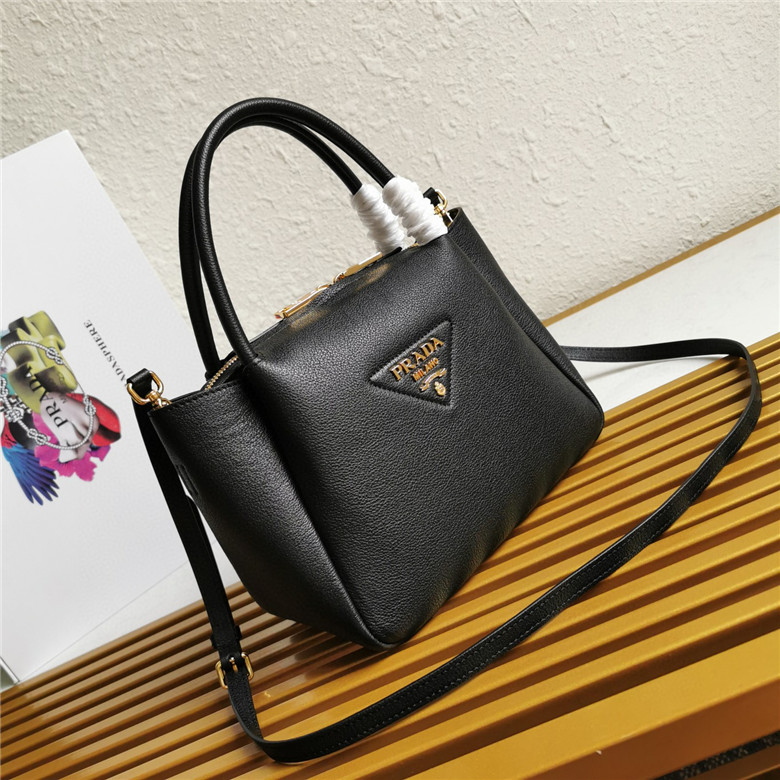 PRADA-SMALL-LEATHER-HANDBAG-BLACK-1BC145_2DKV_F0002_V_OOO-03 PRADA SMALL LEATHER HANDBAG BLACK 1BC145 2DKV F0002 V OOO 03