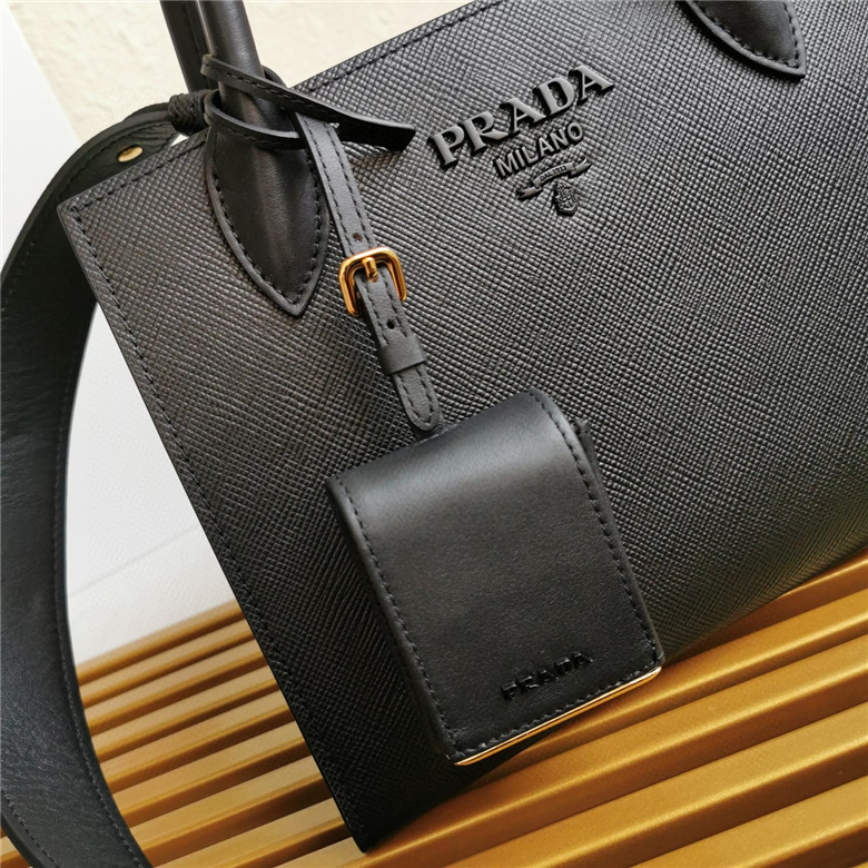PRADA-SMALL-SAFFIANO-LEATHER-PRADA-MONOCHROME-BAG-BLACK-1BA156_2ERX_F0002_V_OOO-06 PRADA SMALL SAFFIANO LEATHER PRADA MONOCHROME BAG BLACK 1BA156 2ERX F0002 V OOO 06