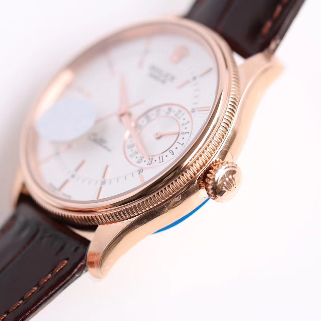 ROLEX-CELLINI-DATE-EVEROSE-SILVER-ALLIGATOR-50515-0008-08 ROLEX CELLINI DATE EVEROSE SILVER ALLIGATOR 50515 0008 08