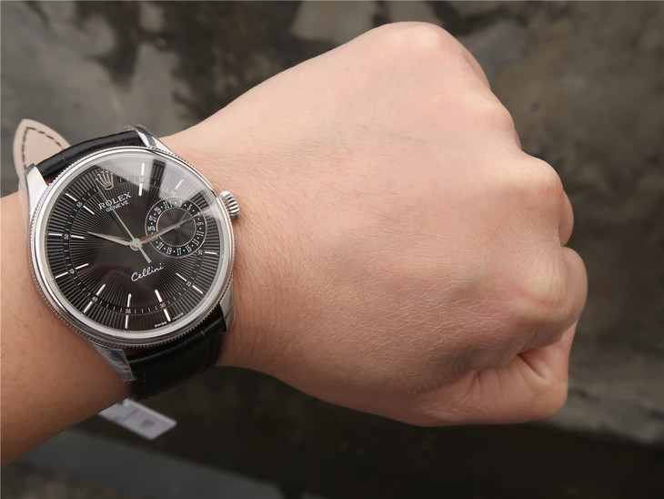 ROLEX-CELLINI-DATE-WHITE-GOLD-BLACK-ALLIGATOR-BLACK-50519-0007-09 ROLEX CELLINI DATE WHITE GOLD BLACK ALLIGATOR BLACK 50519 0007 09