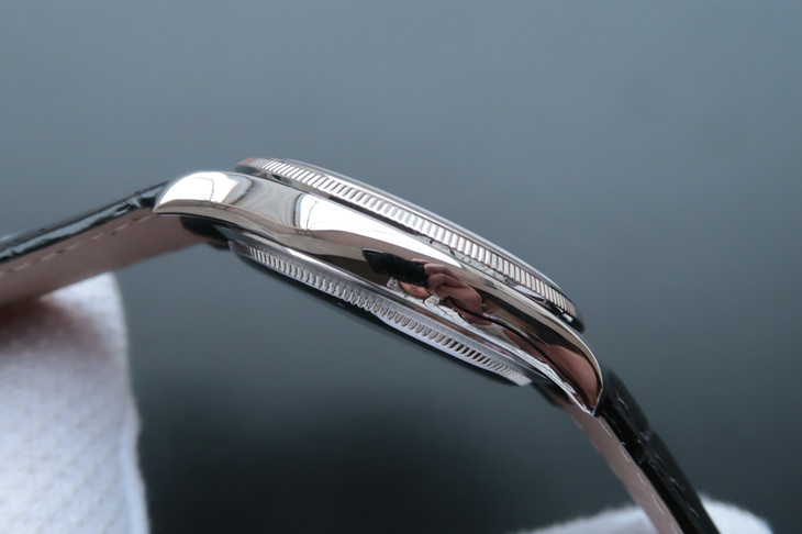 ROLEX-CELLINI-TIME-WHITE-GOLD-WHITE-ALLIGATOR-BLACK-50509-0007-05 ROLEX CELLINI TIME WHITE GOLD WHITE ALLIGATOR BLACK 50509 0007 05