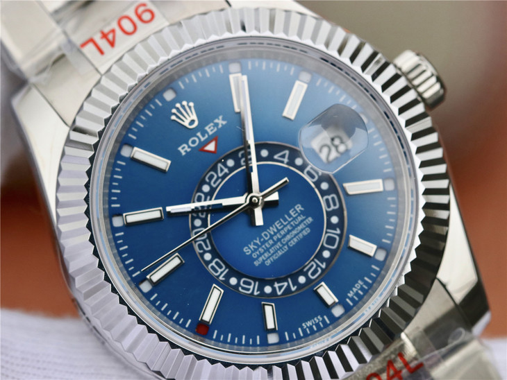 ROLEX-SKY-DWELLER-STAINLESS-STEEL-WHITE-GOLD-BLUE-OYSTER-326934-0003-04 ROLEX SKY DWELLER STAINLESS STEEL WHITE GOLD BLUE OYSTER 326934 0003 04