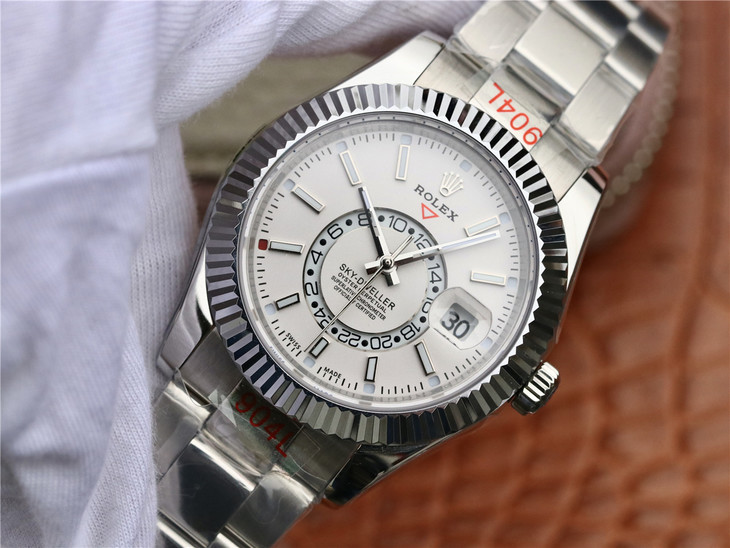 ROLEX-SKY-DWELLER-STAINLESS-STEEL-WHITE-GOLD-WHITE-326934-0001-03 ROLEX SKY DWELLER STAINLESS STEEL WHITE GOLD WHITE 326934 0001 03
