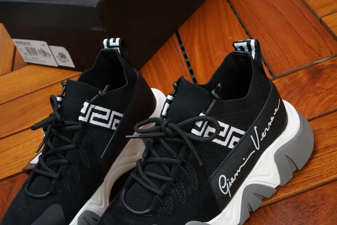 VERSACE-SQUALO-KNIT-TRAINERS-BLACK-DSU8007-DCL5G_D4101-04 VERSACE SQUALO KNIT TRAINERS BLACK DSU8007 DCL5G D4101 04