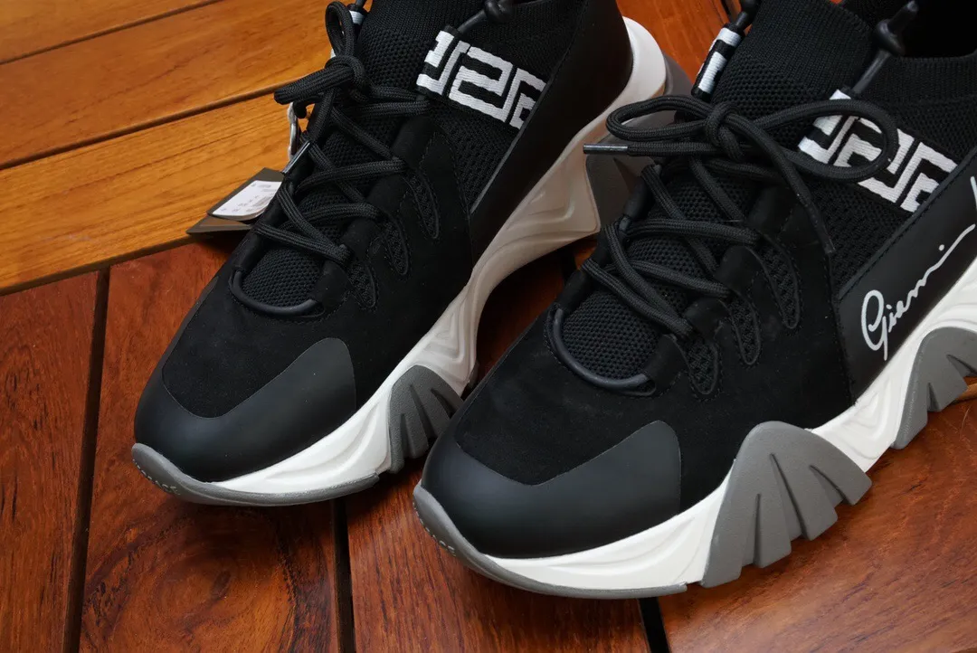 VERSACE-SQUALO-KNIT-TRAINERS-BLACK-DSU8007-DCL5G_D4101-05 VERSACE SQUALO KNIT TRAINERS BLACK DSU8007 DCL5G D4101 05