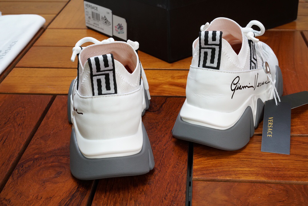 VERSACE-SQUALO-KNIT-TRAINERS-WHITE-DSU8007-DCL5G_D0141-05 VERSACE SQUALO KNIT TRAINERS WHITE DSU8007 DCL5G D0141 05