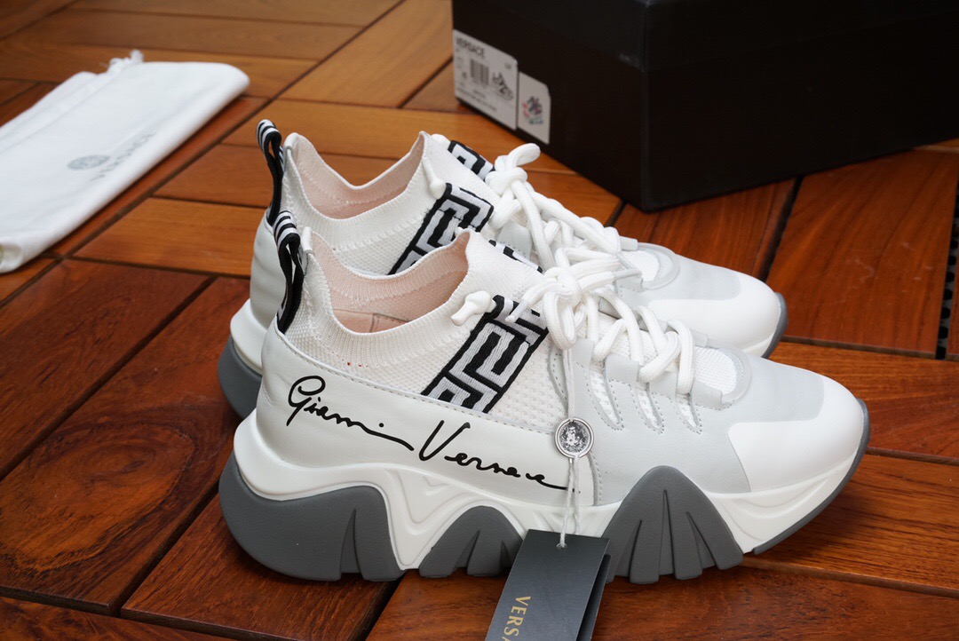 VERSACE-SQUALO-KNIT-TRAINERS-WHITE-DSU8007-DCL5G_D0141-08 VERSACE SQUALO KNIT TRAINERS WHITE DSU8007 DCL5G D0141 08