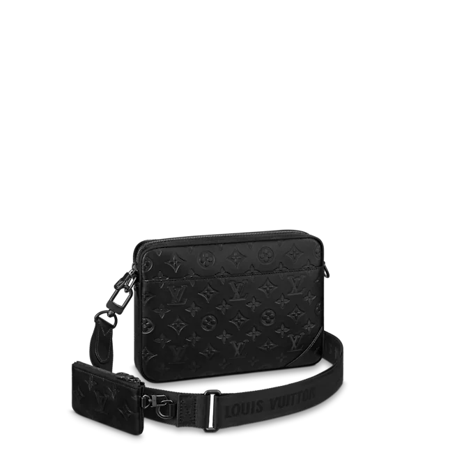 louis-vuitton-duo-messenger-monogram-shadow-leather-bags-M69827-0 louis vuitton duo messenger monogram shadow leather bags M69827 0