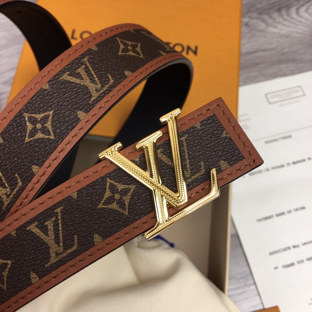 louis-vuitton-lv-chain-30mm-reversible-belt-monogram-belts-M0386W-07 louis vuitton lv chain 30mm reversible belt monogram belts M0386W 07