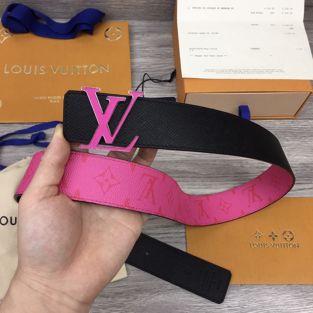 louis-vuitton-lv-initials-40-mm-reversible-belt-k45-belt-M0357S-09 louis vuitton lv initials 40 mm reversible belt k45 belt M0357S 09