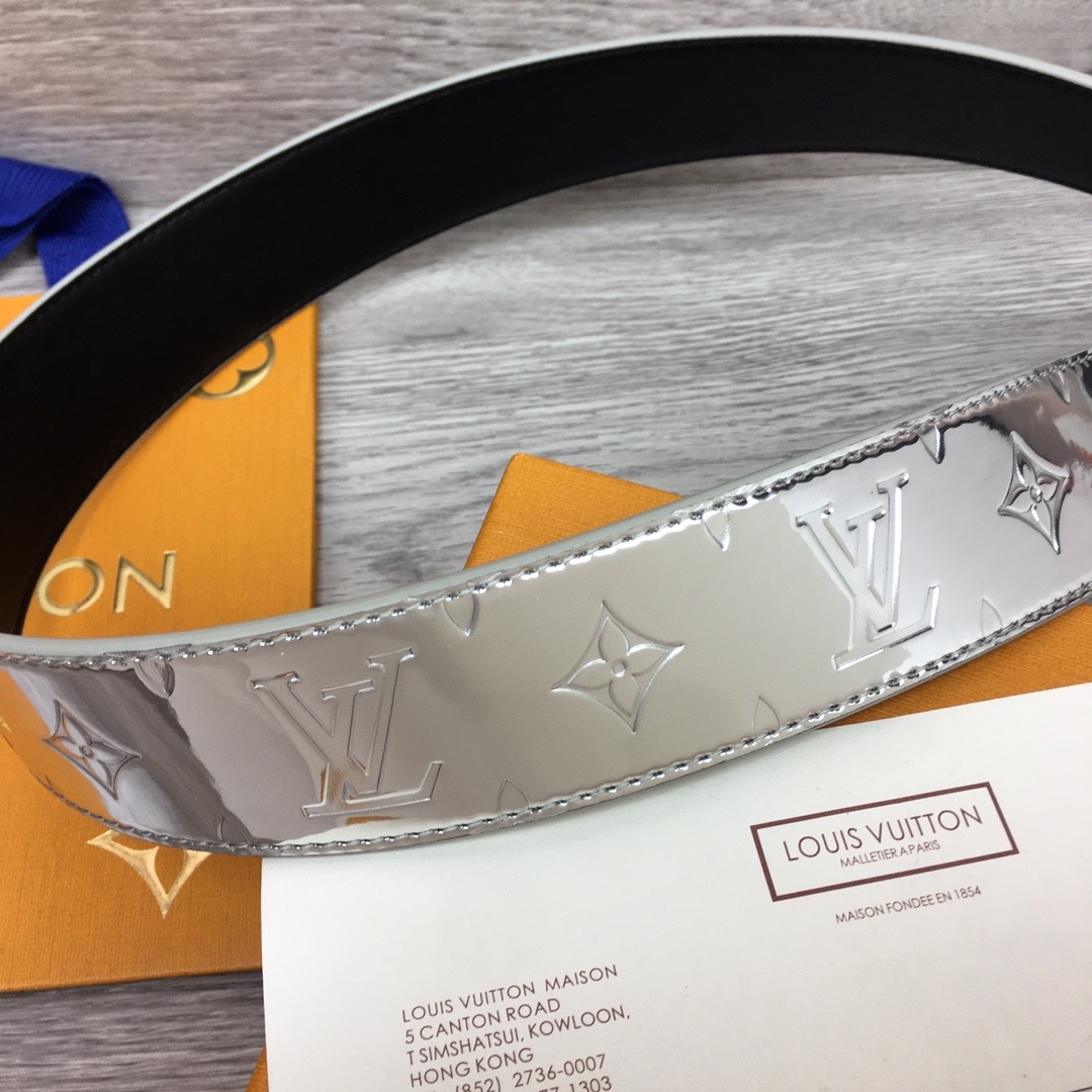 louis-vuitton-lv-initials-lv-mirror-mirror-40mm-reversible-belt-monogram-miroir-belts-MP303U-06 louis vuitton lv initials lv mirror mirror 40mm reversible belt monogram miroir belts MP303U 06
