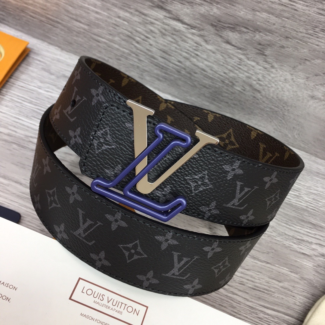 louis-vuitton-lv-line-40mm-reversible-belt-monogram-canvas-belts-MP295U-02 louis vuitton lv line 40mm reversible belt monogram canvas belts MP295U 02