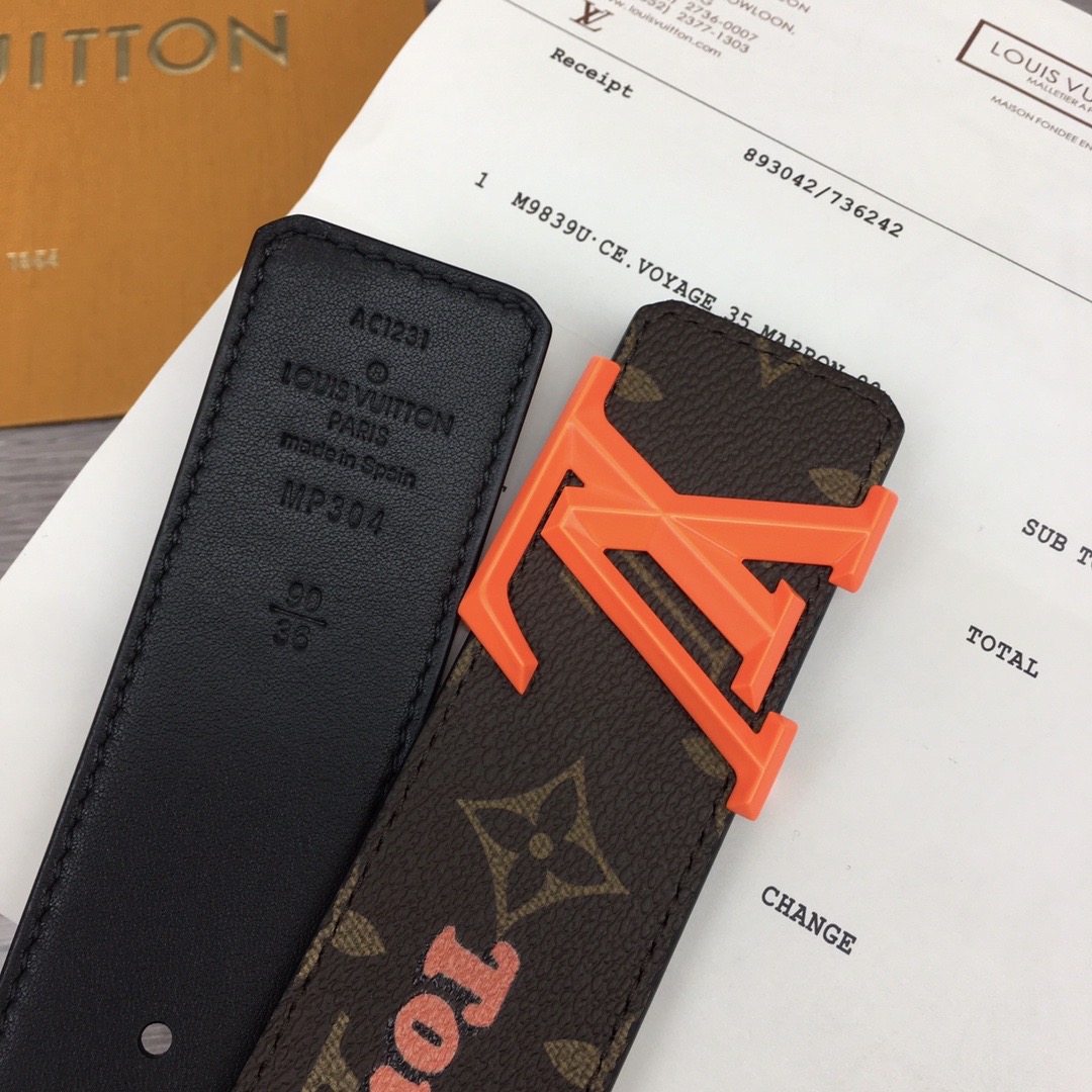 louis-vuitton-lv-pyramide-40mm-reversible-belt-monogram-canvas-belts-MP304U-03 louis vuitton lv pyramide 40mm reversible belt monogram canvas belts MP304U 03