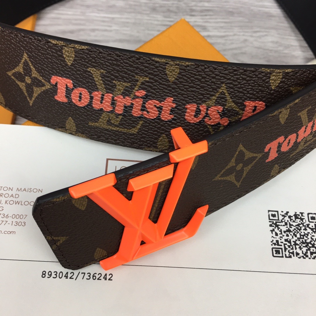 louis-vuitton-lv-pyramide-40mm-reversible-belt-monogram-canvas-belts-MP304U-07 louis vuitton lv pyramide 40mm reversible belt monogram canvas belts MP304U 07