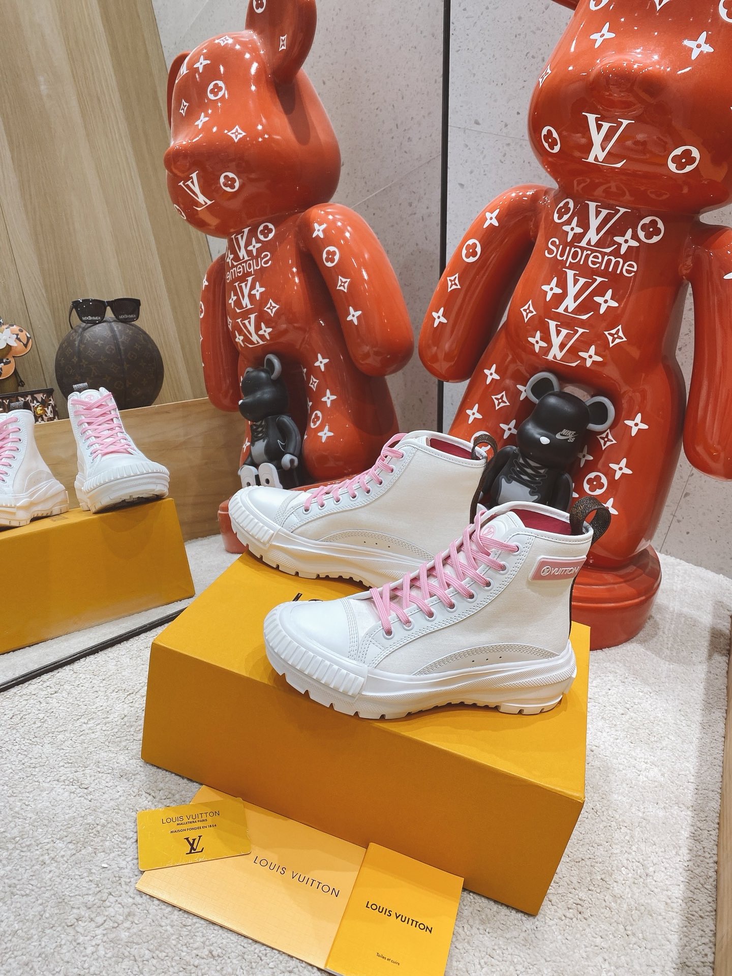 louis-vuitton-lv-squad-sneaker-boot-shoes-1A9405-01 louis vuitton lv squad sneaker boot shoes 1A9405 01