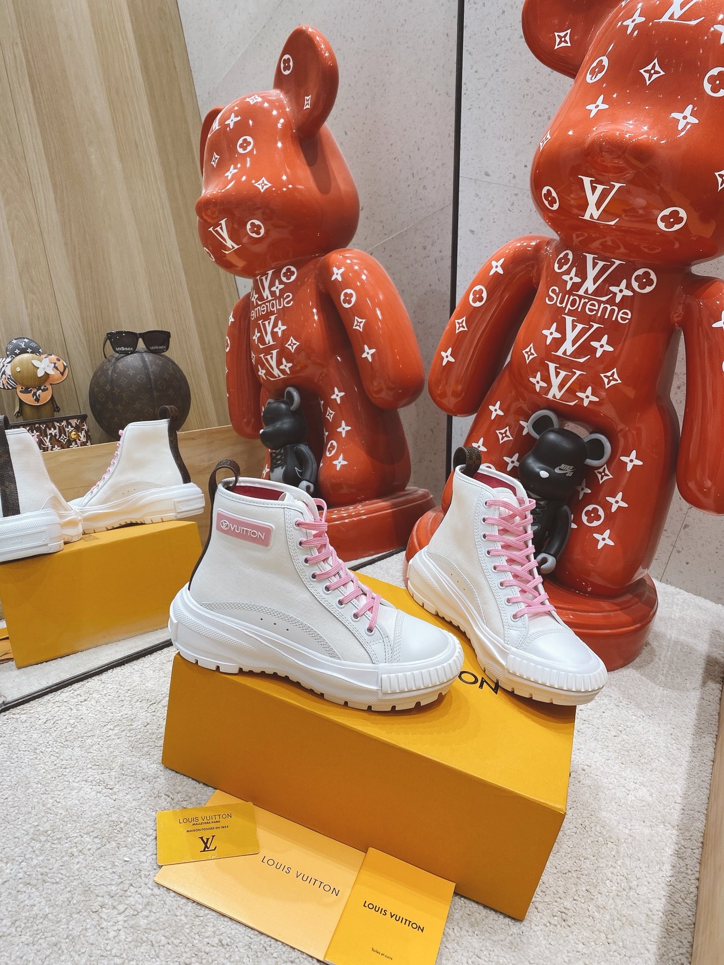 louis-vuitton-lv-squad-sneaker-boot-shoes-1A9405-03 louis vuitton lv squad sneaker boot shoes 1A9405 03