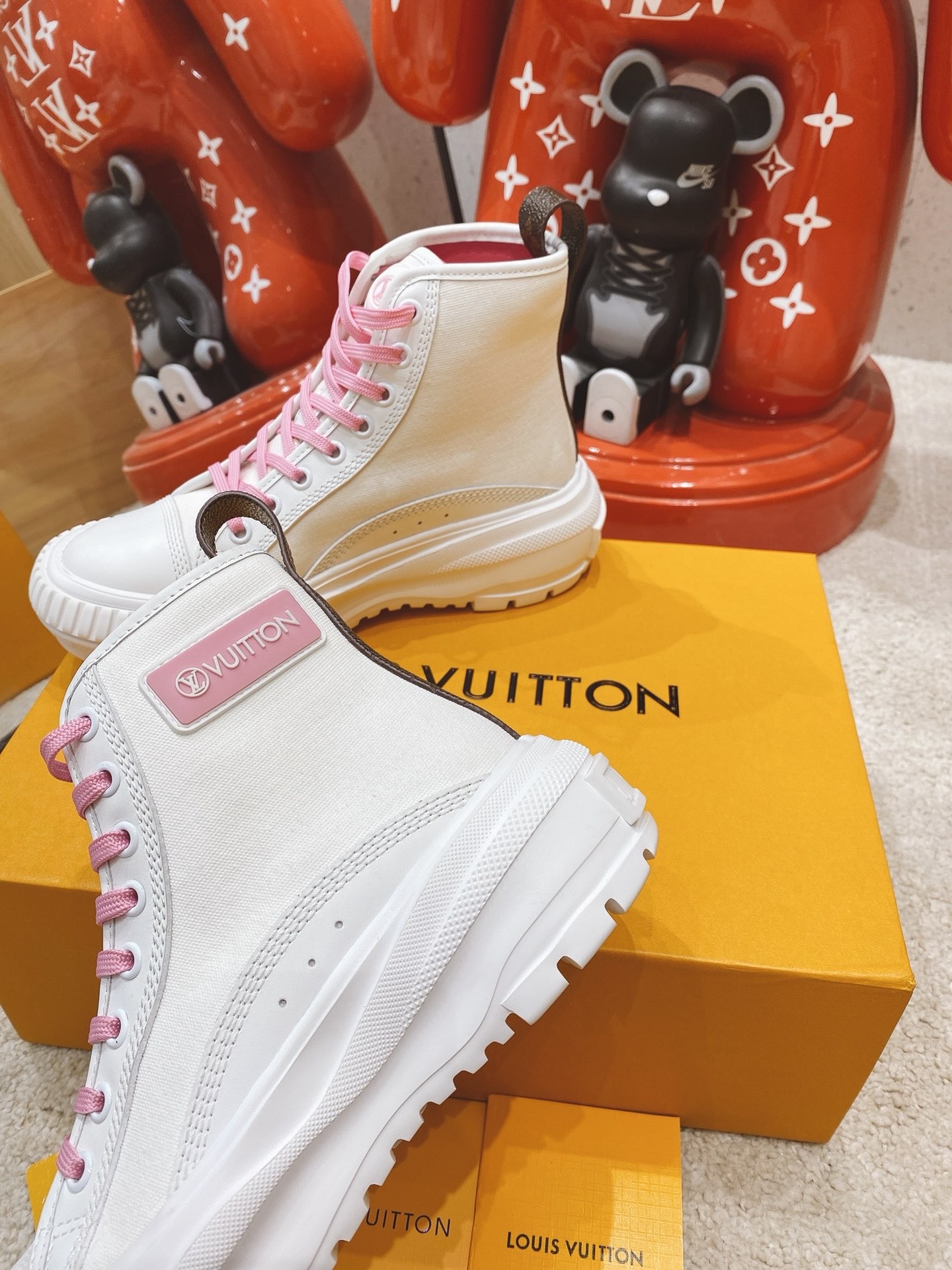 louis-vuitton-lv-squad-sneaker-boot-shoes-1A9405-08 louis vuitton lv squad sneaker boot shoes 1A9405 08