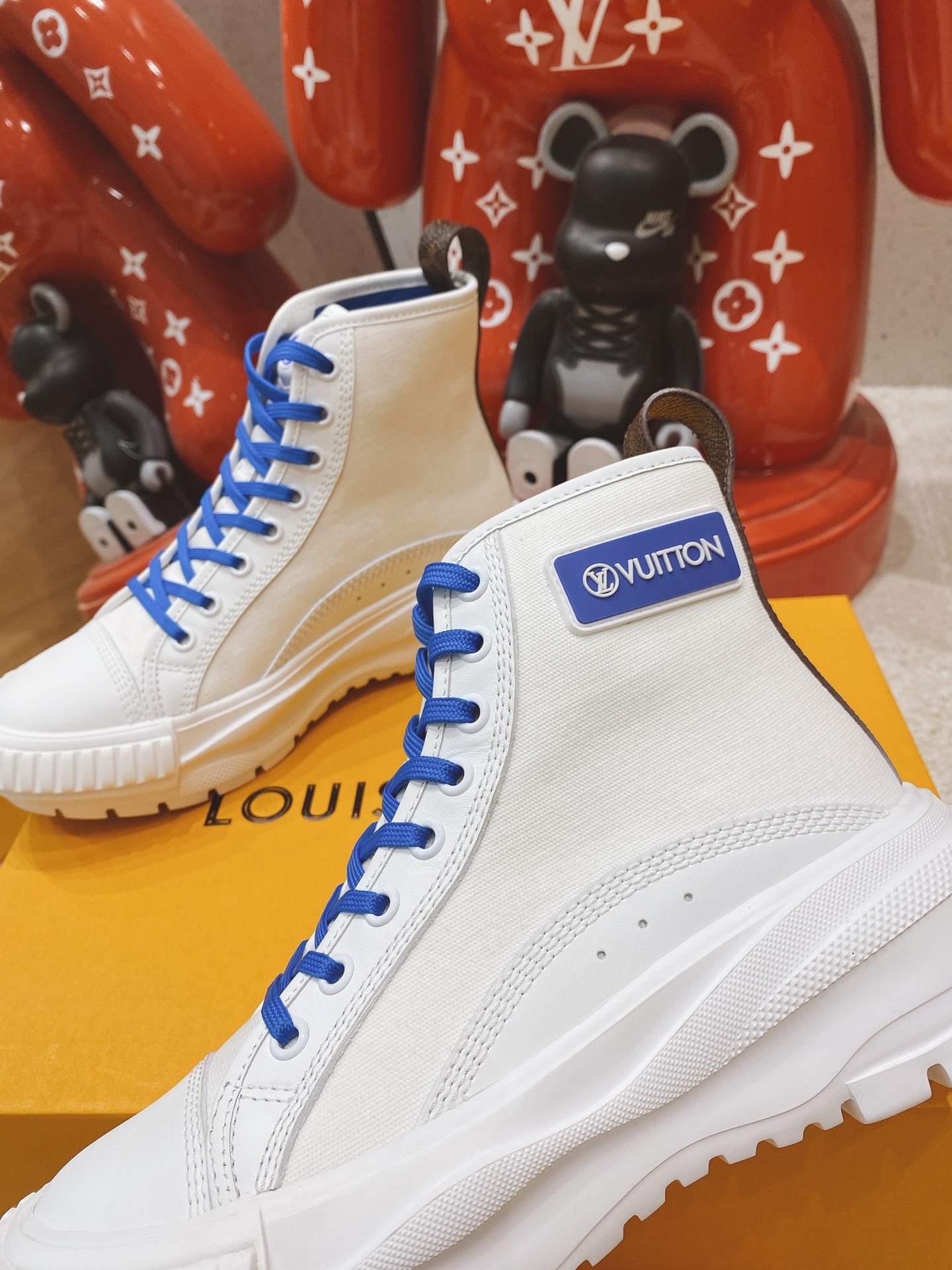 louis-vuitton-lv-squad-trainer-boots-shoes-1A940L-07 louis vuitton lv squad trainer boots shoes 1A940L 07