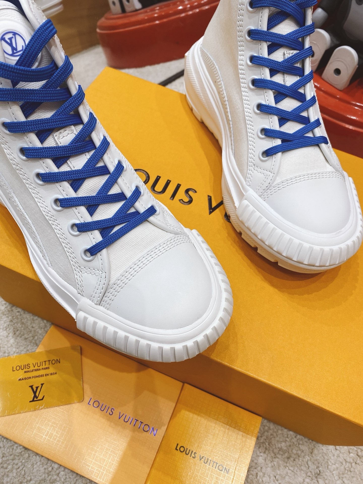 louis-vuitton-lv-squad-trainer-boots-shoes-1A940L-08 louis vuitton lv squad trainer boots shoes 1A940L 08