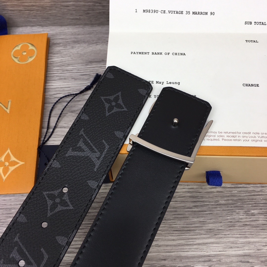 louis-vuitton-lv-tag-40mm-reversible-belt-monogram-eclipse-canvas-belts-M0367U-06 louis vuitton lv tag 40mm reversible belt monogram eclipse canvas belts M0367U 06