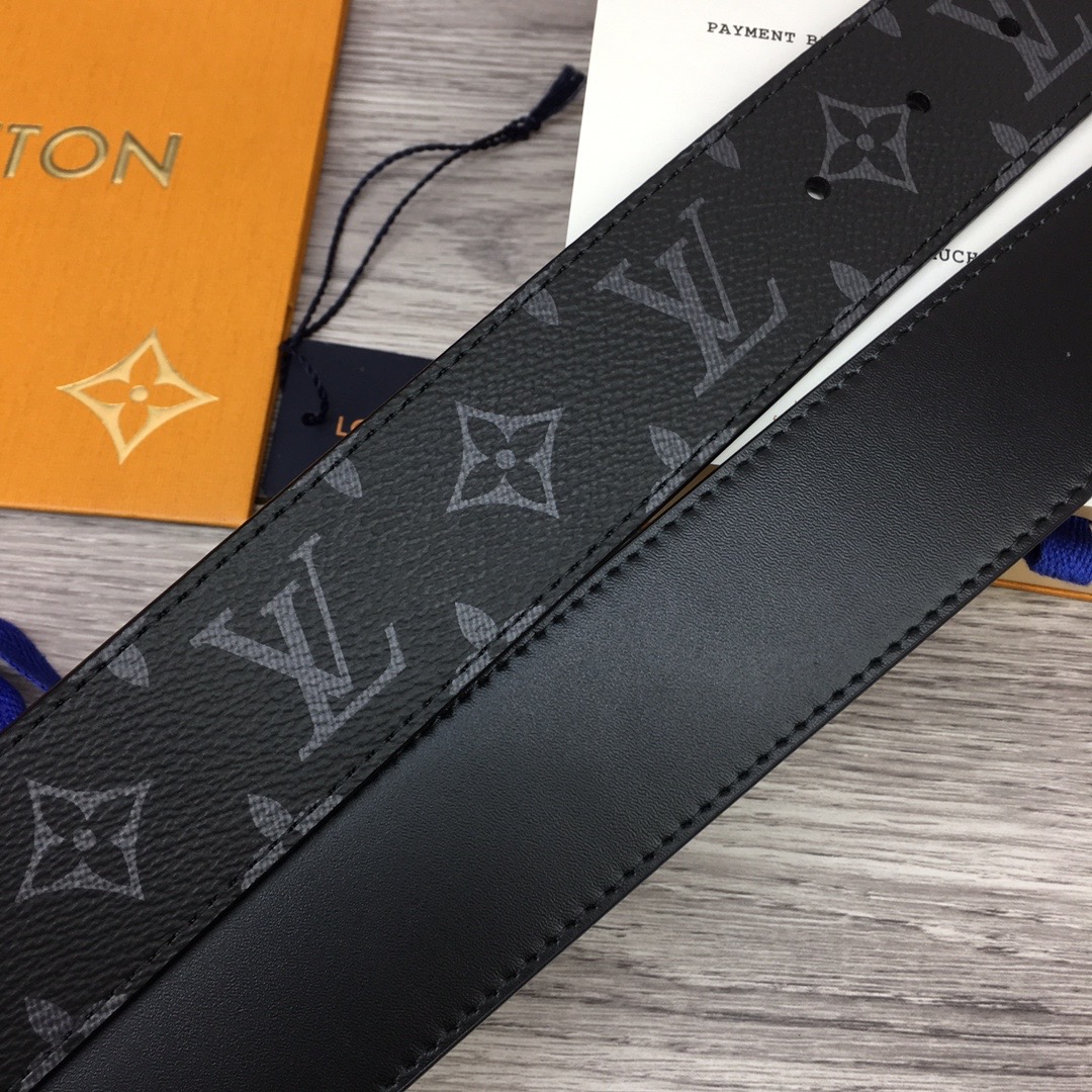 louis-vuitton-lv-tag-40mm-reversible-belt-monogram-eclipse-canvas-belts-M0367U-07 louis vuitton lv tag 40mm reversible belt monogram eclipse canvas belts M0367U 07