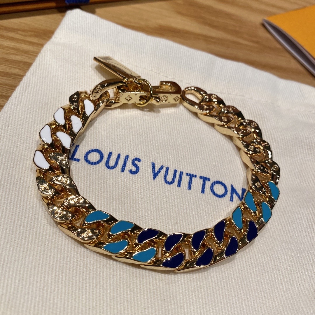 louis-vuitton-lvxnba-chain-links-bracelet-fashion-jewellery-MP3053-01 louis vuitton lvxnba chain links bracelet fashion jewellery MP3053 01