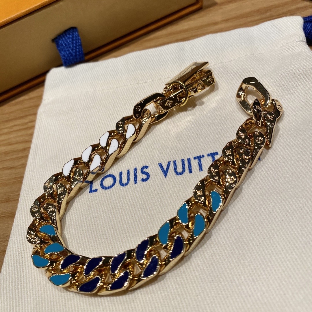 louis-vuitton-lvxnba-chain-links-bracelet-fashion-jewellery-MP3053-05 louis vuitton lvxnba chain links bracelet fashion jewellery MP3053 05
