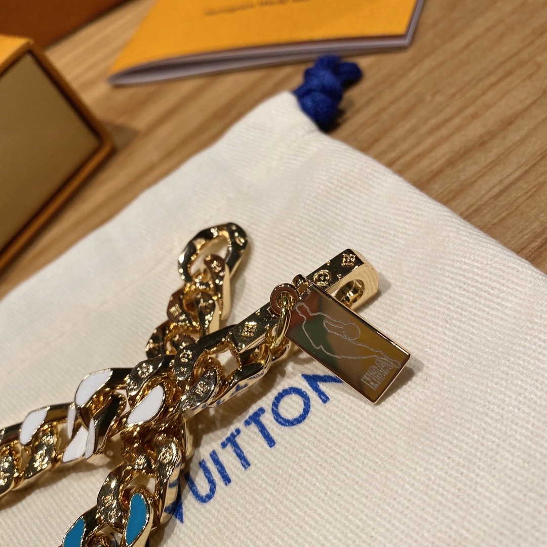 louis-vuitton-lvxnba-chain-links-bracelet-fashion-jewellery-MP3053-07 louis vuitton lvxnba chain links bracelet fashion jewellery MP3053 07
